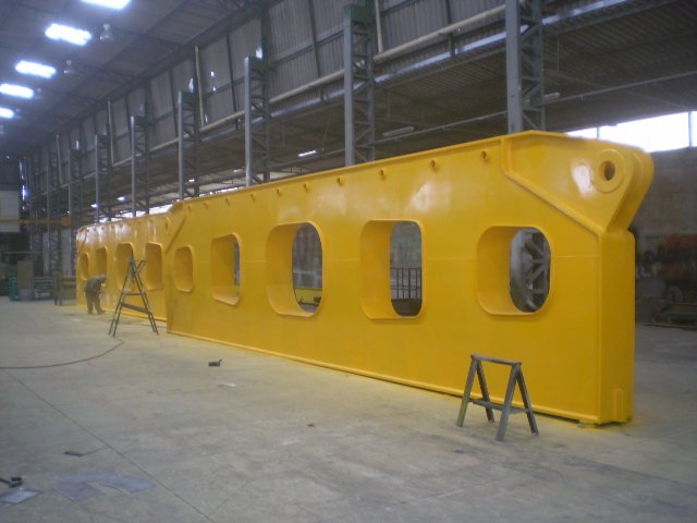 Viga especial fabricada para a TJC